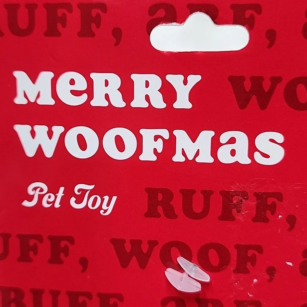 Plaid Reindeer Squeaker Dog Toy with Rope 10